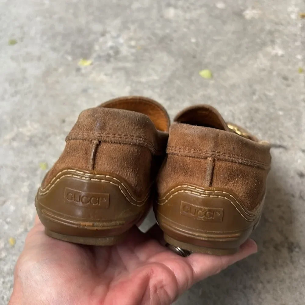 Gucci Suede loafers